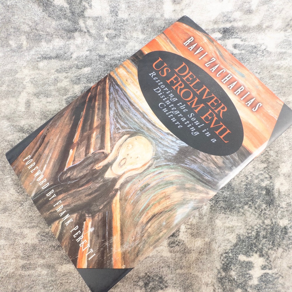 Deliver Us From Evil Ravi Zacharias Hardcover Frank Peretti Christian Philosophy